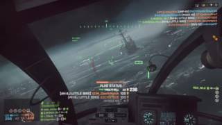 Hardcore AH-6j Little Bird pilot dangers very close (Battlefield 4)