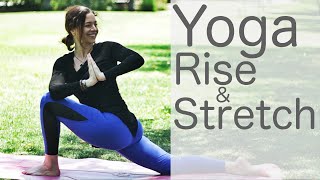 10 Minute Morning Yoga (Rise and Stretch) | Fightmaster Yoga Videos