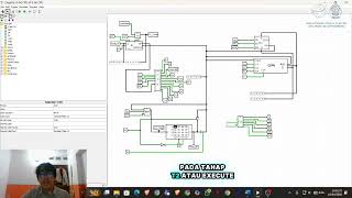 SIMULASI SISTEM MINIMUM CPU 8-BIT DI LOGISIM | PENJELASAN LENGKAP (FETCH-DECODE-EXECUTE)