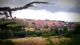 The  picture perfect Walled City of Avila ,Spain