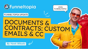New Email  CC Customization for Documents in Funneltopia