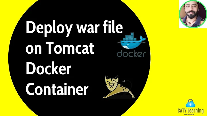 Deploy war file on Tomcat Docker Container