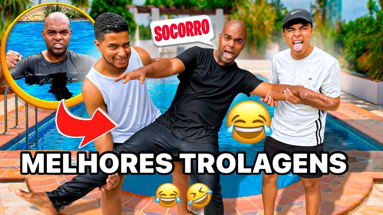 😂MELHORES TROLAGENS😂” momentos divertidos👏🥳😃
