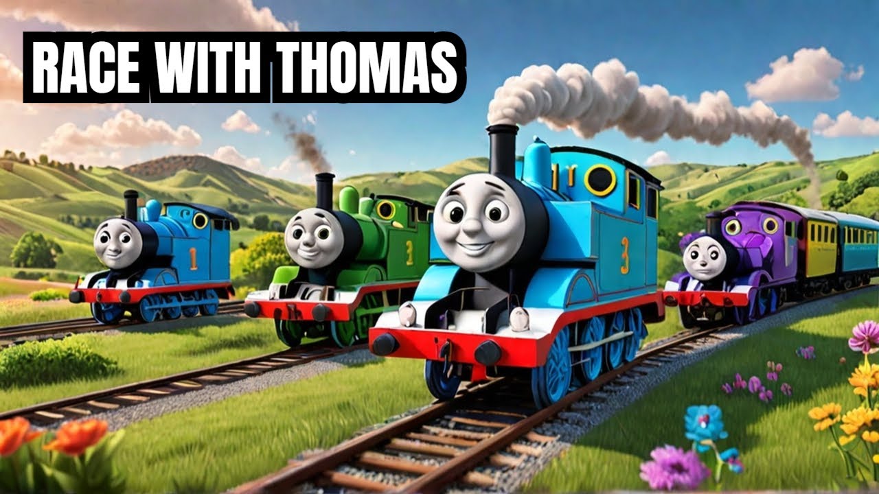 Thomas Train Racing Go Go Thomas Train Race | Thomas and Friends Cartoons for Kids | Train ...