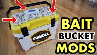 Frabill Bait Station Modifications & Review