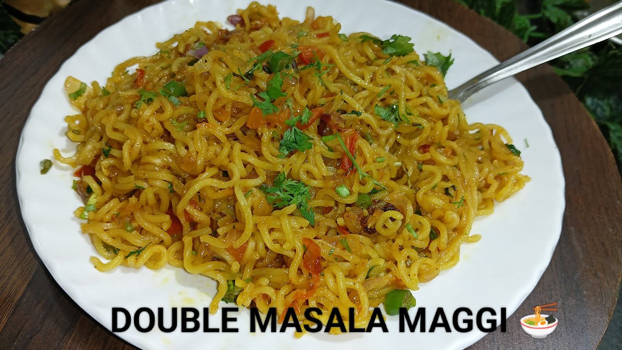 Spicy Masala Maggi Fry Recipe| How to make Masala Maggi Fry Recipe 😋| Maggi Fry Recipe 
