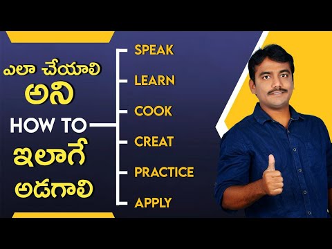 How to ask questions in english | ఇంగ్లీష్ లో ప్రశ్నలు ఎలా అడగాలి | Spoken english in telugu