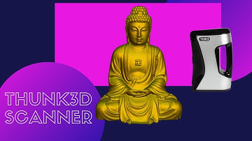 Shining Statues Scanned with Thunk3D handheld 3D scanner