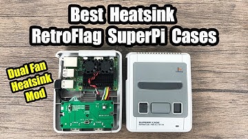 Dual Fan Heatsink Mod RetroFlag SuperPi Case - Best Heatsink!