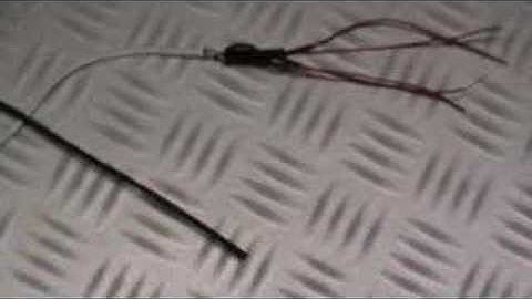 arduino robot servo wii nunchuk filmpje