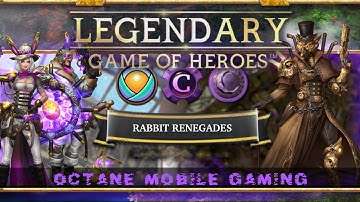 Legendary game of heroes - Rabbit Renegades Possible Deck Combos