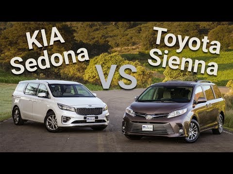 Video: Kia Sedona VS Toyota Sienna - Frente a frente | Autocosmos