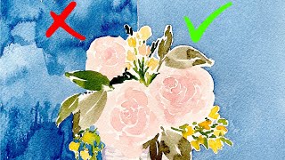 5 secrets to smooth watercolor background wash screenshot 2