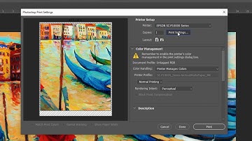 UPDATED FOR 2020 - Borderless Printing from Photoshop to an Epson SureColor Printer (PC)