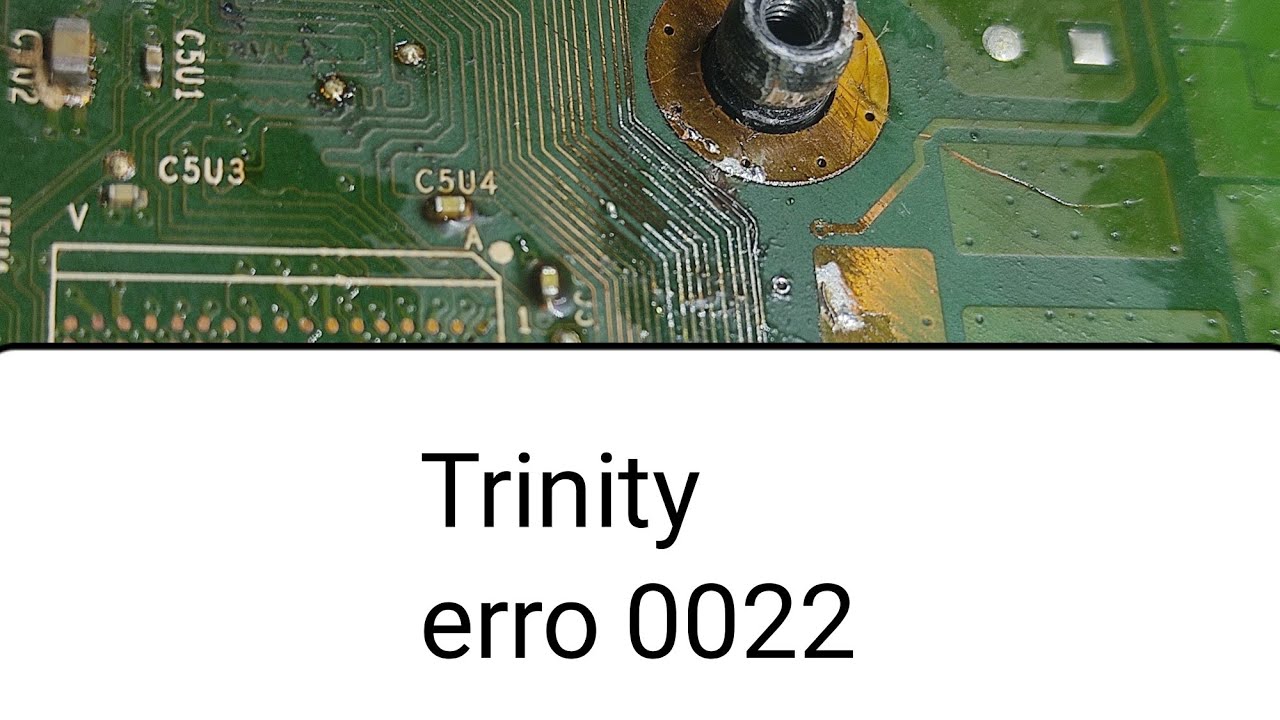 Xbox Trinity erro 0022 - YouTube