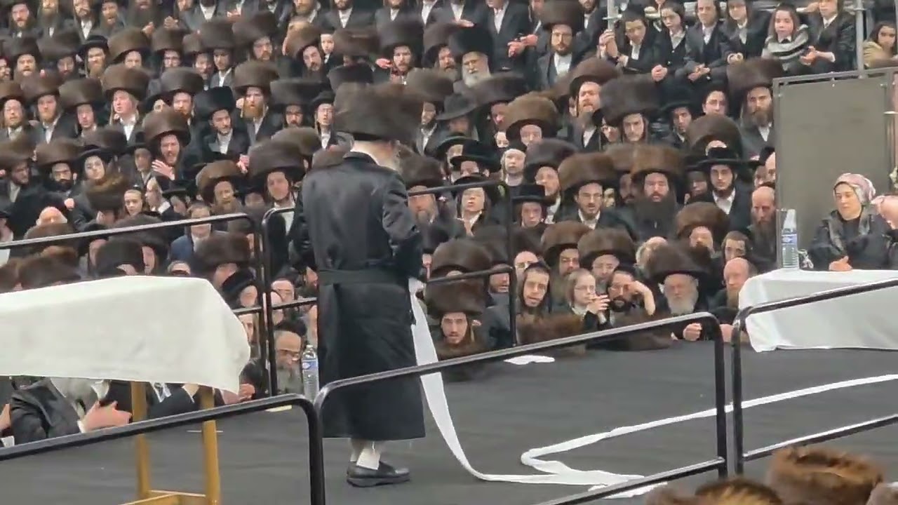 The Mitzvah Tantz at the Peshevorsk wedding