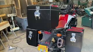 Solobox Panniers On Another Honda Africa Twin.