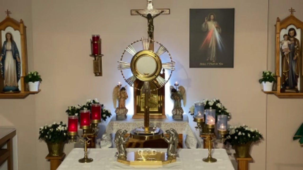 LIVE Eucharistic Adoration - Sisters of Divine Mercy