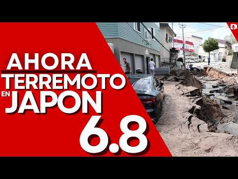 🔴AHORA🔴TERREMOTO 6.8 SACUDE A JAPÓN SE EMITEN ALERTAS DE TSUNAMI PARA TODO EL PACIFICO