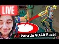 RAZE VOADORA - LIVE VALORANT !pix !superchat !redes