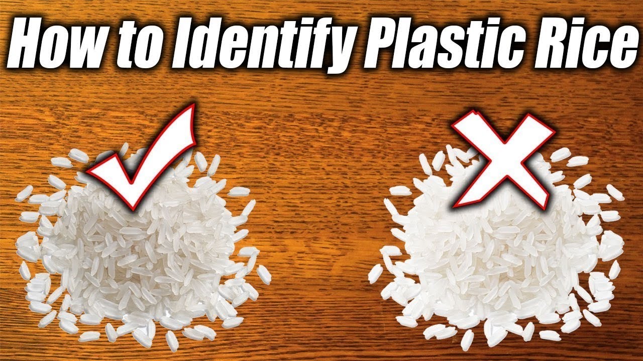 HOW TO IDENTIFY PLASTIC RICE IN 6 DIFFERENT STEPS IN 2017!