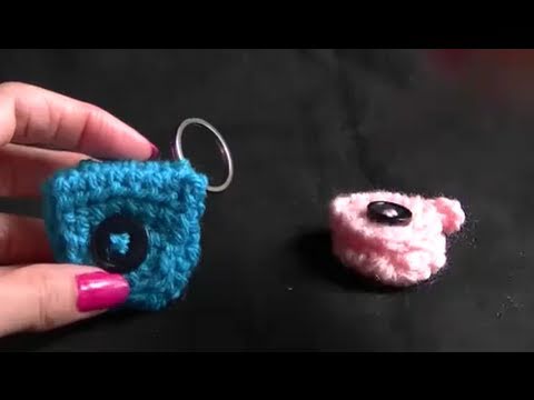 Crochet Mini Coin Pouch Tutorial - YouTube