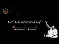 Qayamat Mein Tera Dagh E Muhabat Le K Uthon Ga | Nfak | Best Lines