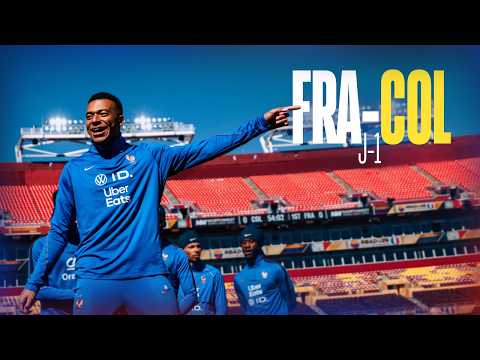 Un après-midi BLEU avant Colombie-France (ft N'Golo Kanté)