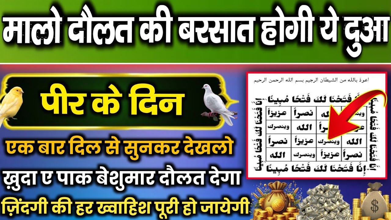 कर्ज़ और ग़रीबी से हमेशा को छुटकारा मिल जायेगा | ये दुआ सिर्फ सुनलो 🤲 | Dua For barkat | Dua E Hajat