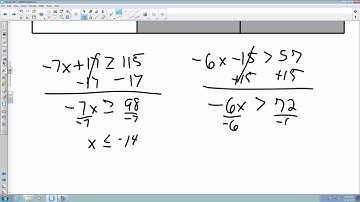 3.6 Solving Multi-Step Inequalities