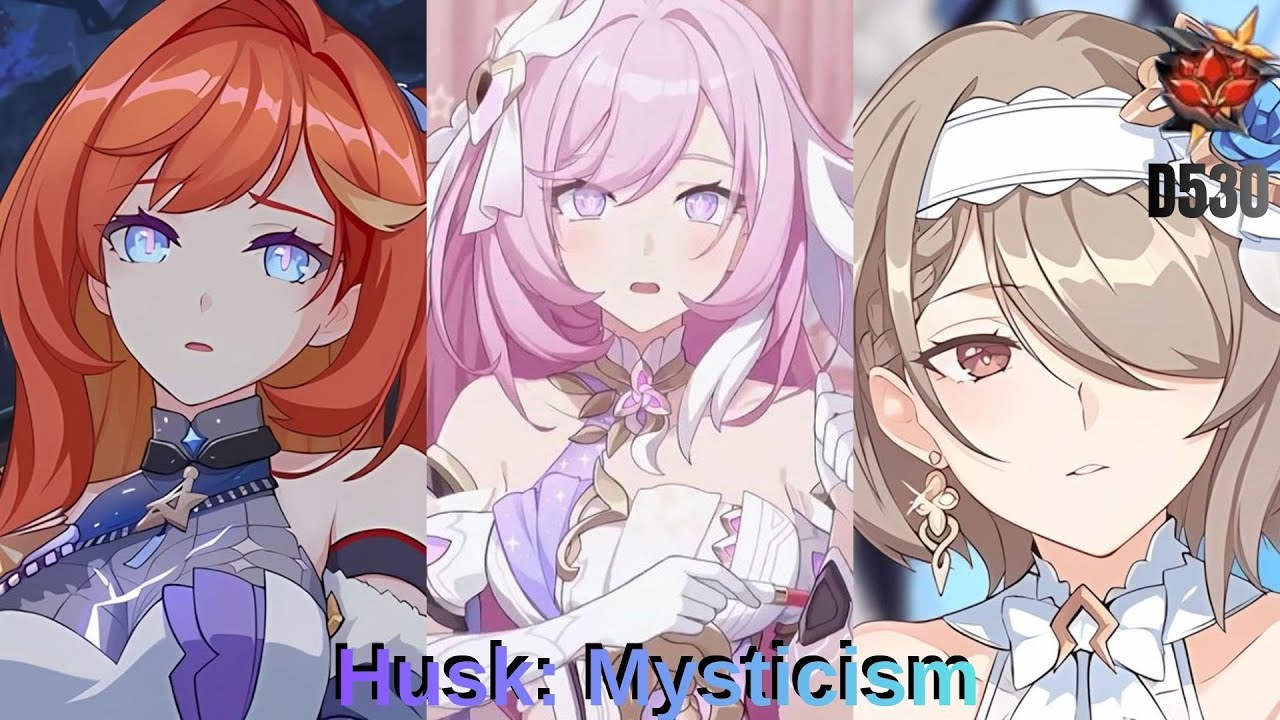 Abyss Redlotus D530 | Husk: Mysticism 755 Pts | ME SS0, HLE S0, DAFL S1 - Honkai Impact 3rd