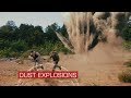 Dust explosions vfx stock footage collection  actionvfx