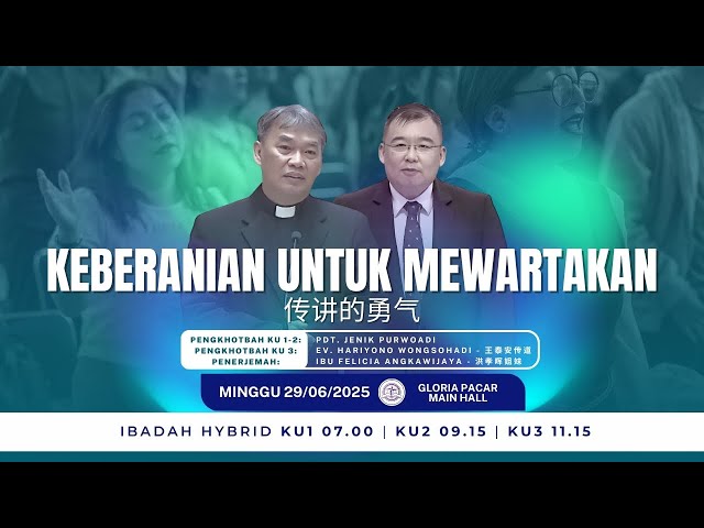 KU1 - 29 Juni 2025 – Keberanian Untuk Mewartakan – Pdt. Jenik Purwoadi