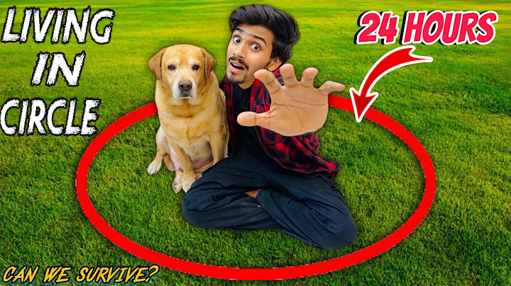 LIVING IN CIRCLE FOR 24 HOURS WITH LEO | Anant Rastogi
