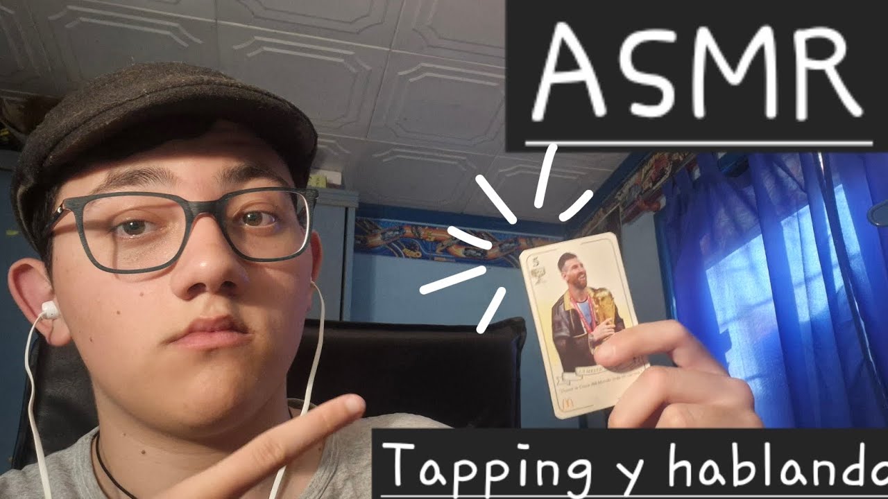 ASMR tapping y charlando😴😴
