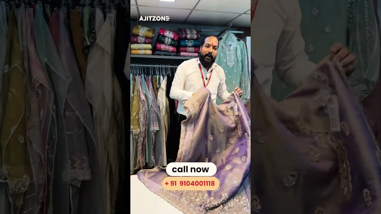 Golden Fabric का Royal Look | Unstitched Suit Collection video thumbnail