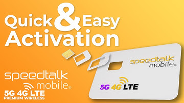 Speedtalk Mobile Simple Activation