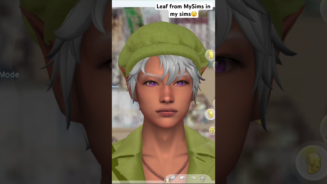 I made leaf from the MySims games 