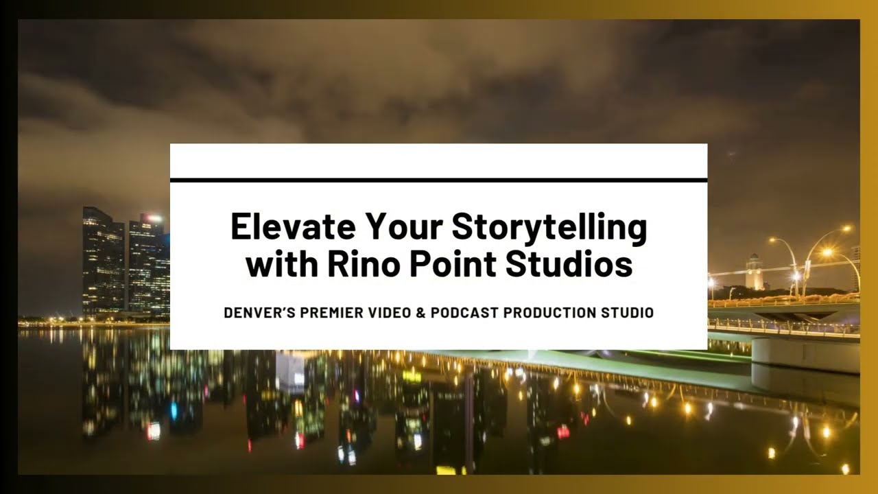 Elevate Your Storytelling with Rino Point Studios – Video & Podcast Production Studio