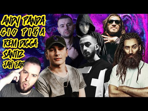 Реакция на SANTIZ - No Pasaran / Эндшпиль - По Свету / Рем Дигга - Шмарина / Гио Пика - Буйно Голова