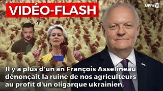 VIDÉO-FLASH  - Il y a plus d'un an, François Asselineau annonçait la crise agricole by Union Populaire Républicaine 84,797 views 2 months ago 4 minutes, 31 seconds