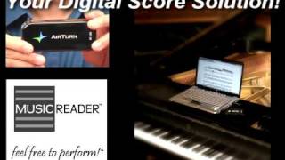AirTurn and MusicReader - Digital Music Reading and Hands-Free Page Turns for Musicians