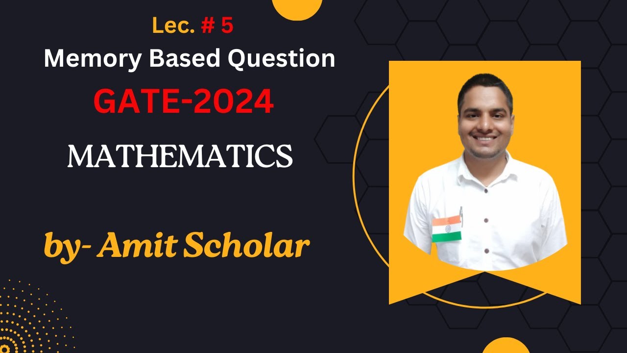 Memory Based question | GATE-24 | with shortcut tricks 🤘 #gate #maths ...