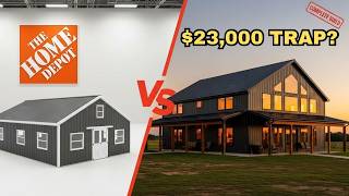 Is the $23,000 Home Depot Barndominium Kit Worth It? Complete 2026 Cost Breakdown