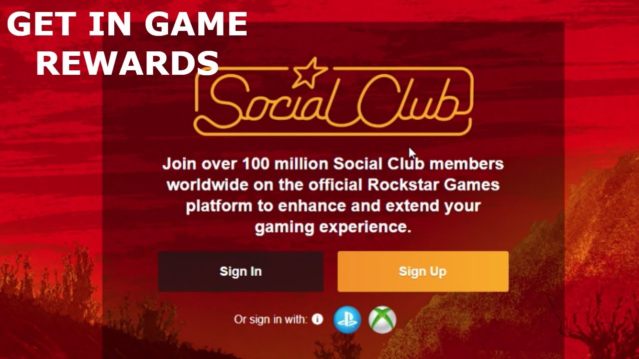 HOW TO LOG INTO ROCKSTAR'S SOCIAL CLUB!! (Tips to actually receive rewards on GTA V and Red Dead 2)