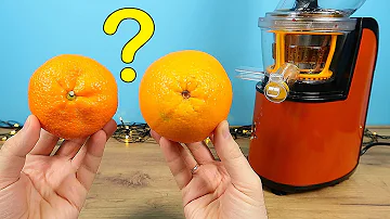 Где больше сока? В Мандаринах или Апельсинах? Бедная соковыжималка 2020
