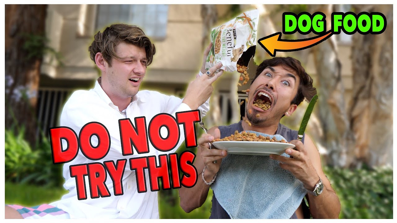 DO NOT eat DOG FOOD for 24 Hours!! *Impossible Food Challenge* YouTube