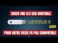 Créer ta clé USB gratuite WINDOWS 11 pour installer sur ton vieux pc non compatible en 2026