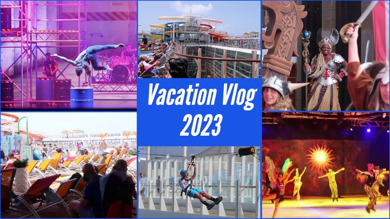 2023 Vacation Vlog Day 4 Royal Caribbean Wonder of The Seas Parade, TAP Factory & Ice Show