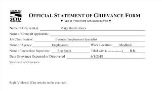 MRC: How to File a Grievance — Public Services